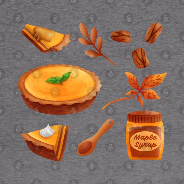 Autumn Pumpkin Pie by CleanRain3675